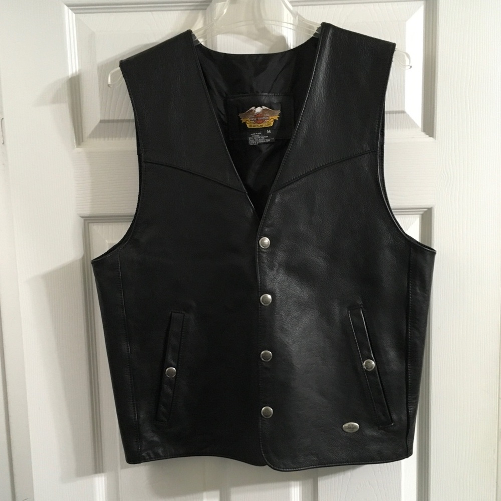 Vtg 1997 Harley-Davidson Motorcycle Vest